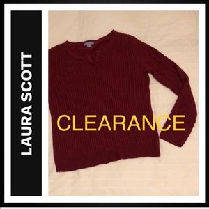 CLEARANCE ‼️ Cable Knit Lightweight Sweater